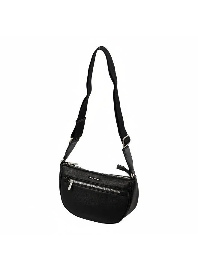 David Jones Women's Handbag Stylish and Durable Everyday Carry | Color Black(CM7715)